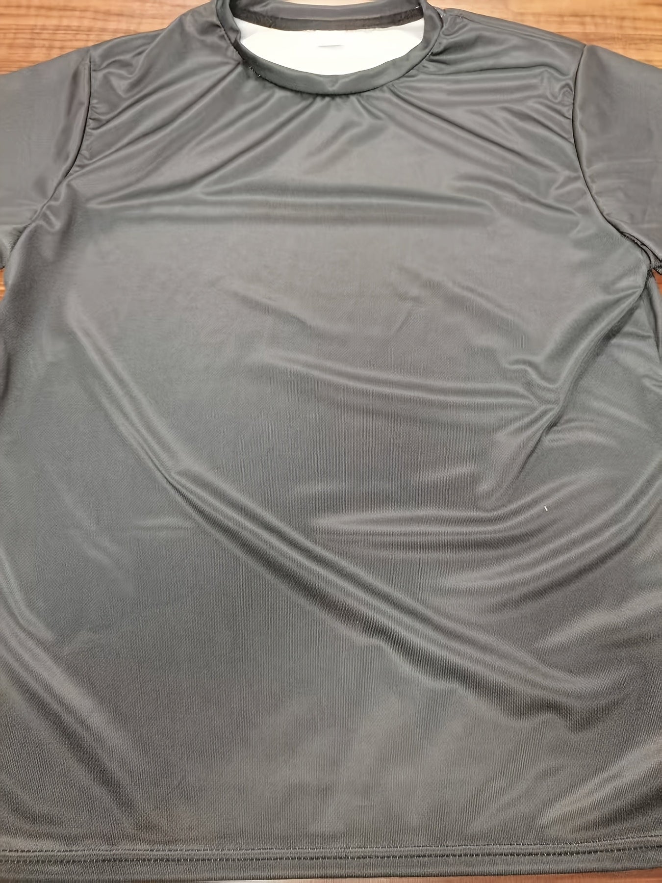 Men'S Casual Short Sleeve T-Shirt White, Men'S 3D Digital Print T-Shirt, Streetwear Style Hip Hop T-Shirt Rapper Graphic Tees, Men'S Short Sleeve T-Shirt, Casual Men'S T-Shirt Crew Neck Short Sleeve