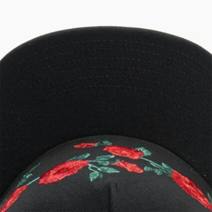 PANGKB Brand MI CASA CAP flower floral black hip hop snapback hat for men women adult outdoor casual sun baseball cap bone
