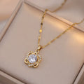 Collier en argent sterling avec pendentif étoile de David, pour femme, avec cristaux mobiles, bijoux hébraïques israéliens, en acier inoxydable, pendentifs Hanouka