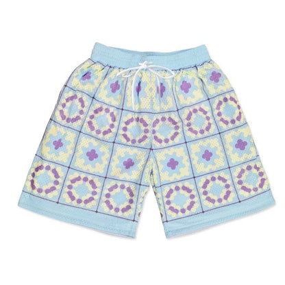Men's Sports and Fitness Beach Basketball Shorts, Fashionable Breathable Quick Drying Shorts, 3D Printed Quick Drying Shorts