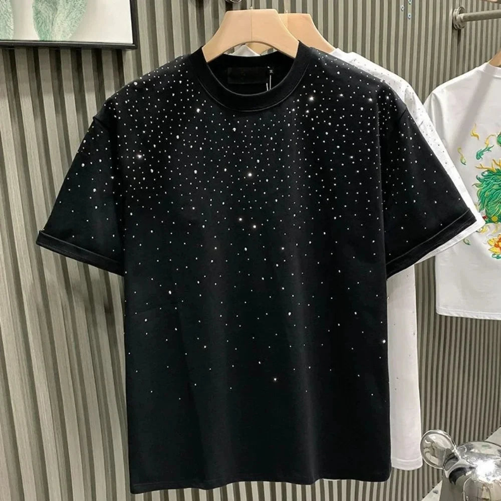 Rhinestone Rivet Tee