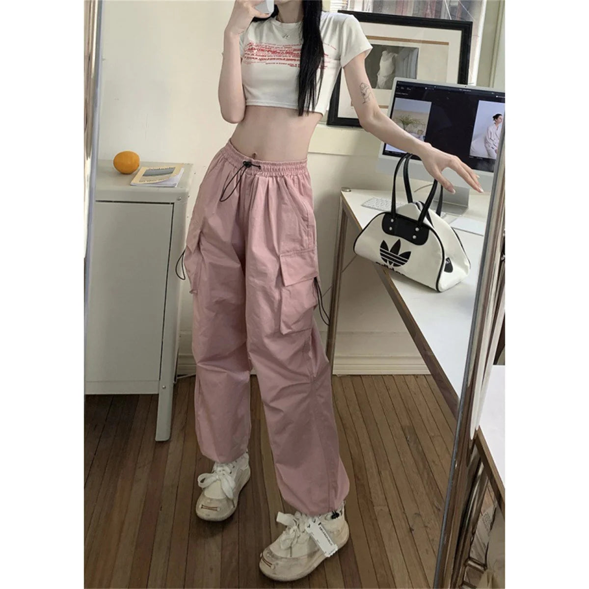 Multi-Pocket Cargo Trousers