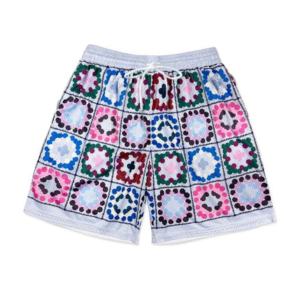 Men's Sports and Fitness Beach Basketball Shorts, Fashionable Breathable Quick Drying Shorts, 3D Printed Quick Drying Shorts