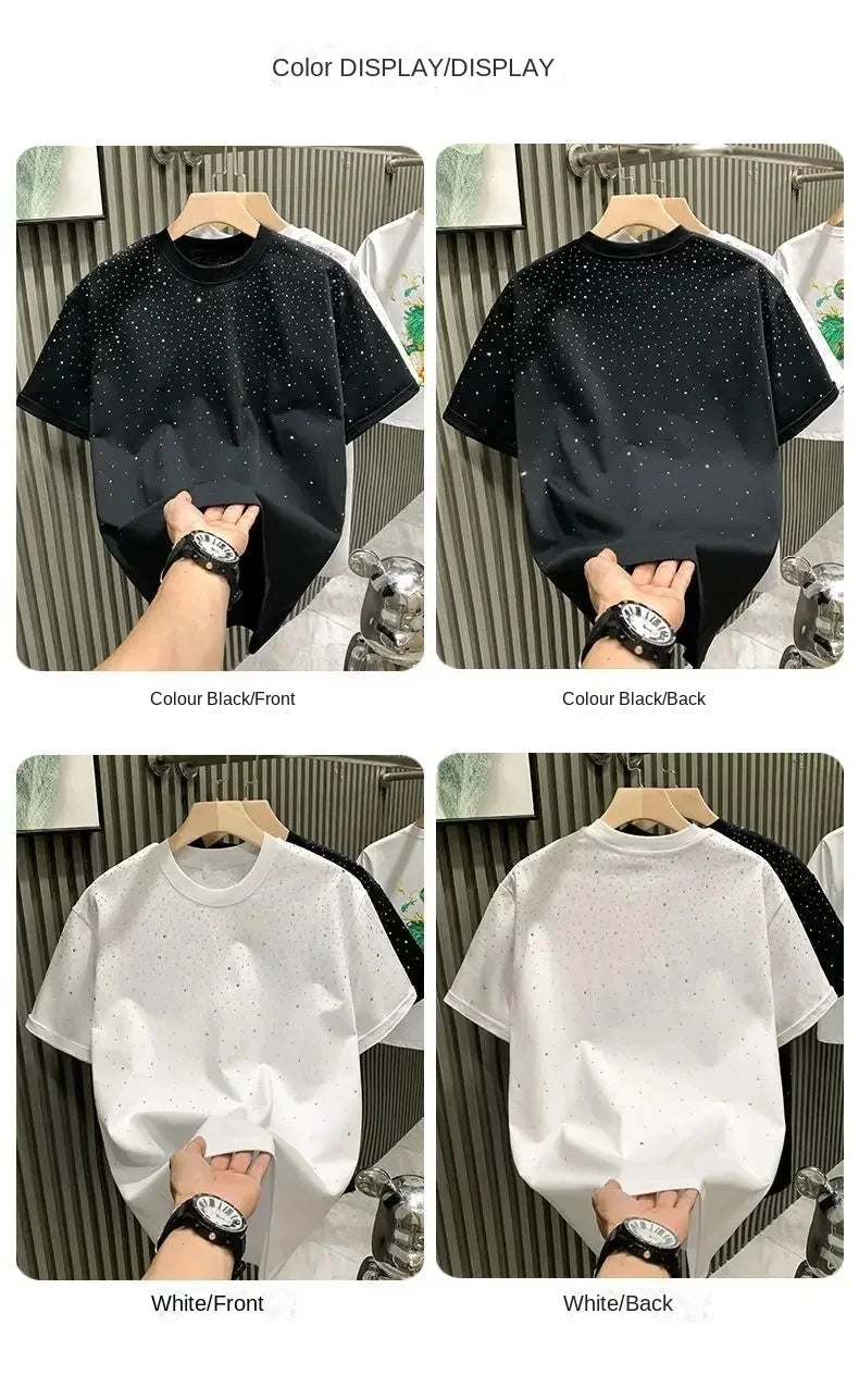 Rhinestone Rivet Tee