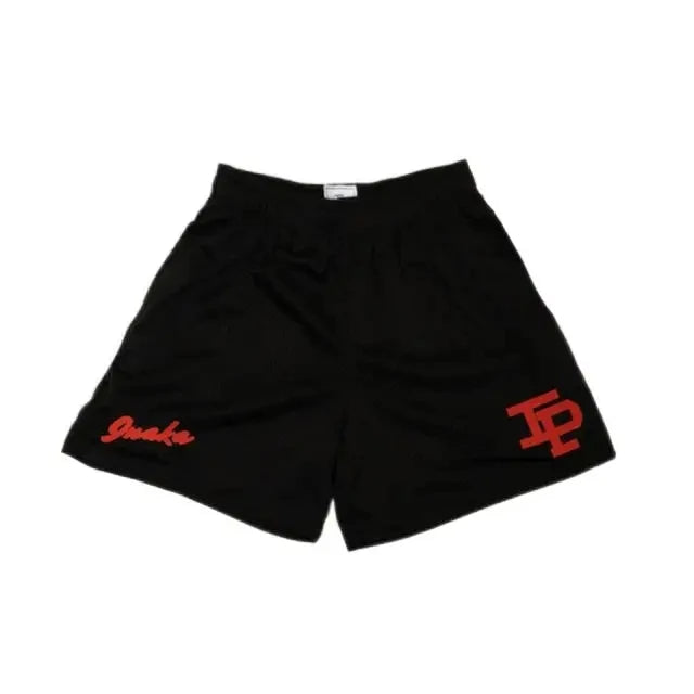 Leopard Mesh Shorts