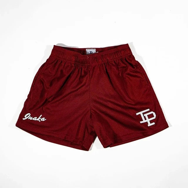 Leopard Mesh Shorts