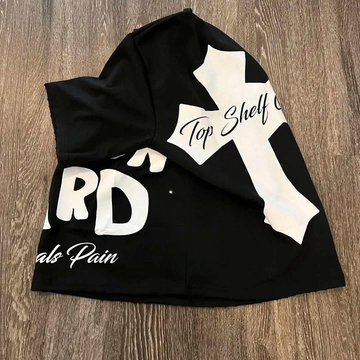 T-shirt Imprimé Graphique Col Rond Pur Coton High Street Nouveau Femme Tendance Marque Ample Décontracté Couple Américain Harajuku Y2k
