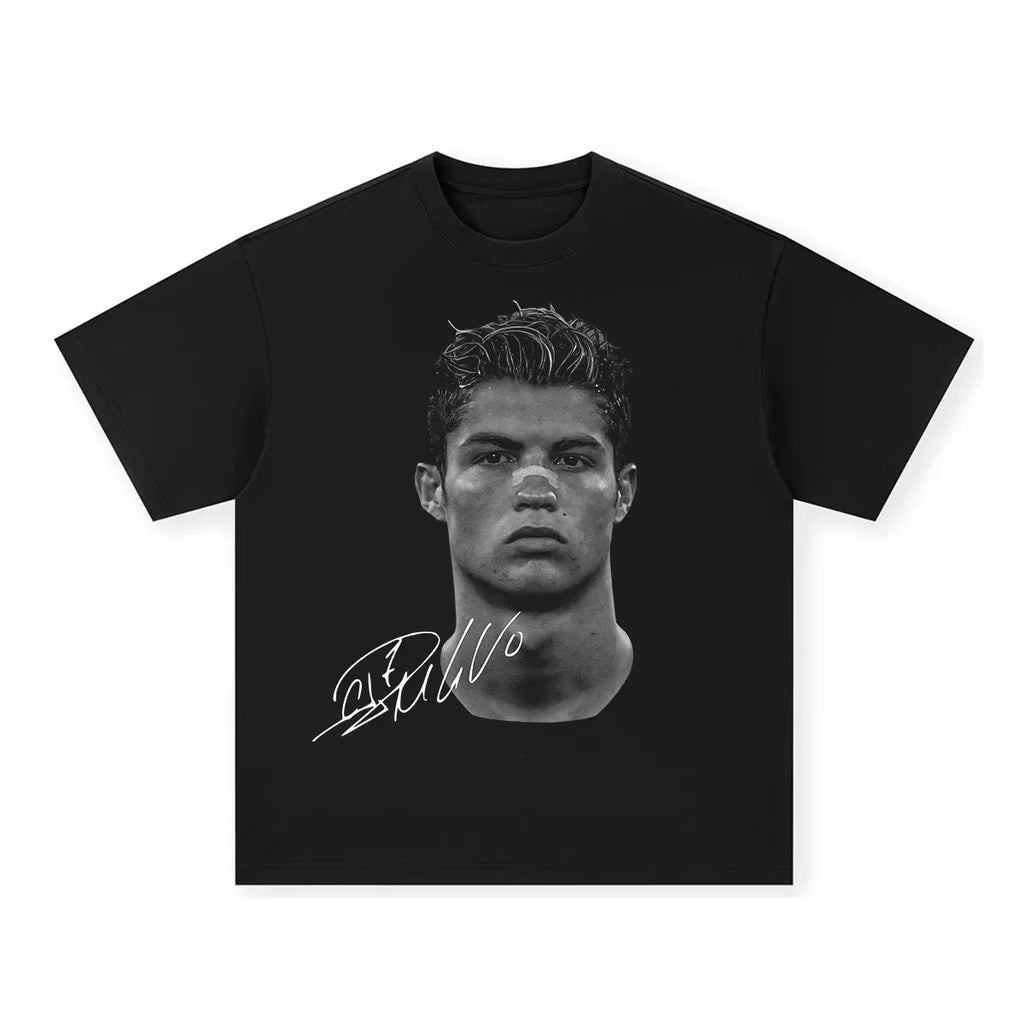 Neymar Star de Football Américain Impression 100% Coton T-shirt à Manches Courtes Hommes Femmes Vêtements Athleisure Imprimé Mode T-shirt Oversize