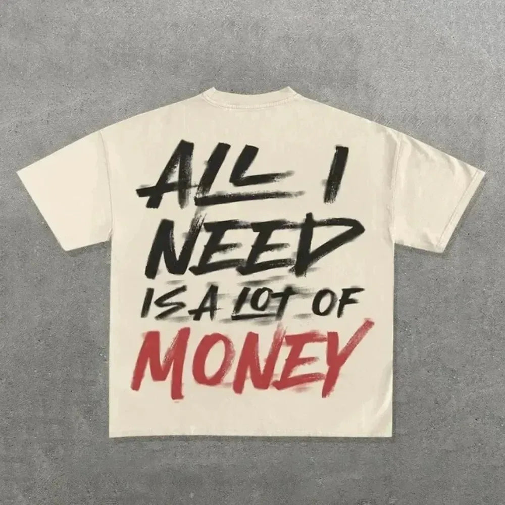 Y2K Streetwear Graphic Tee