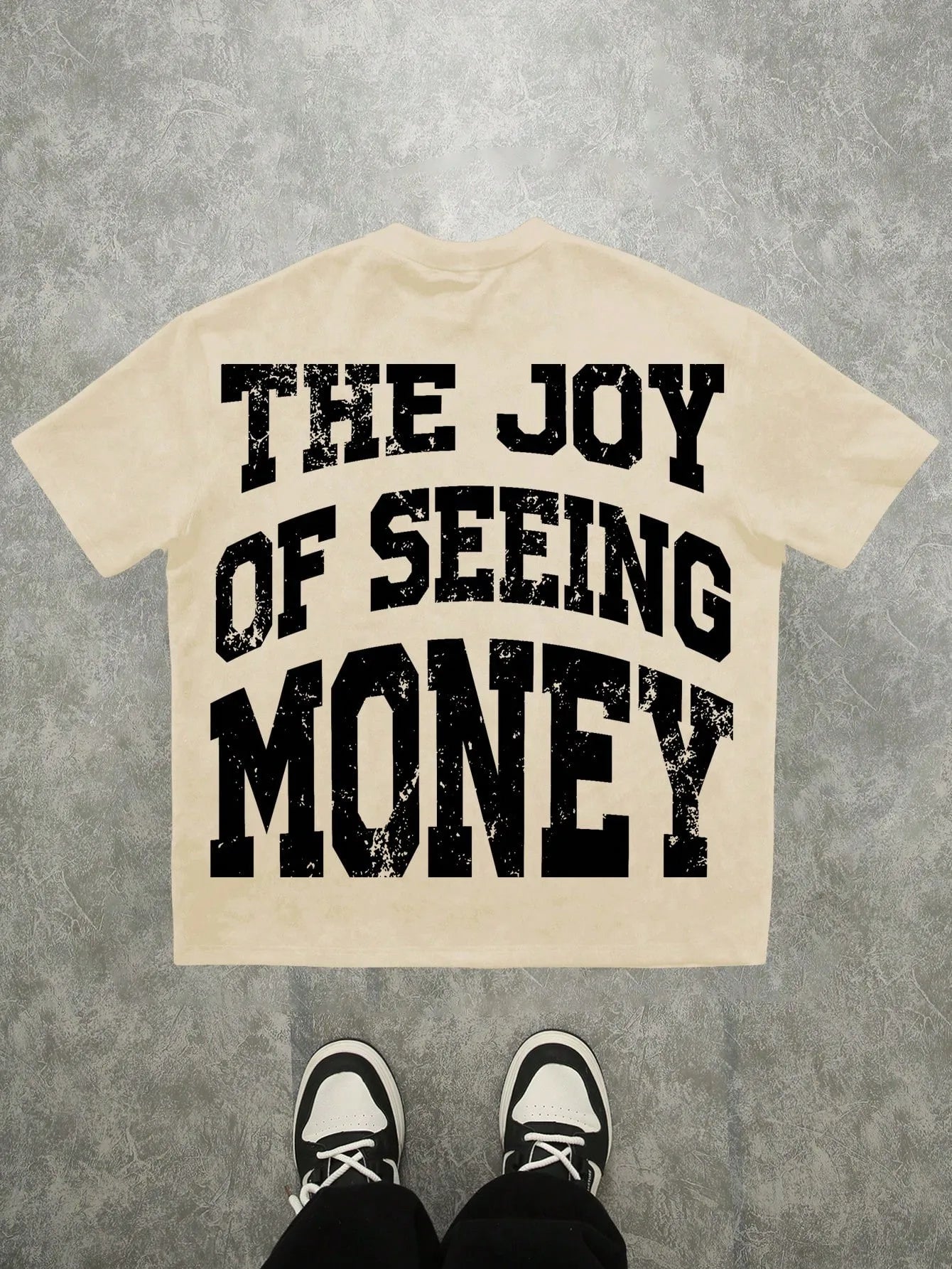 Dark Money Letter 3D Tee