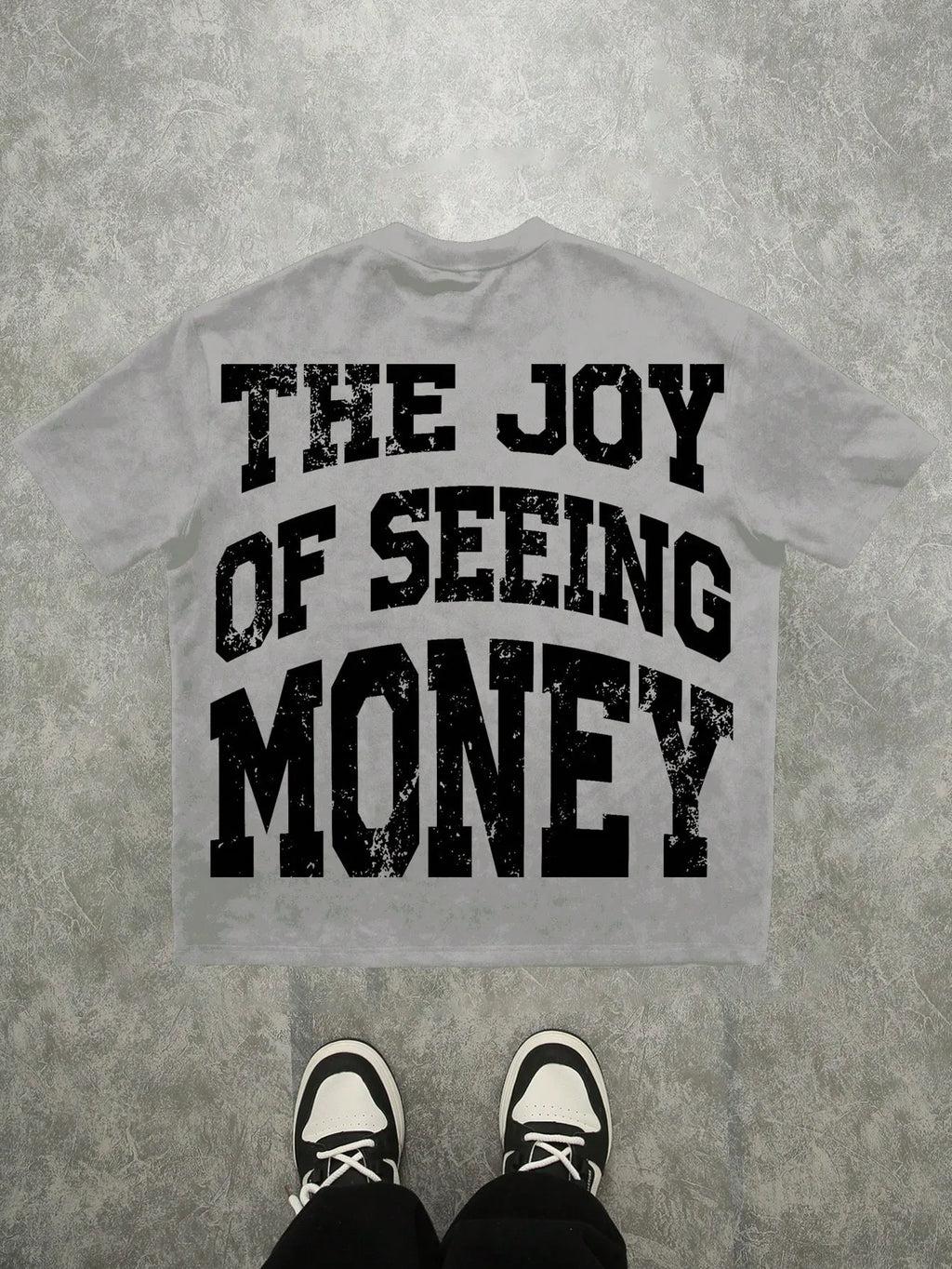 Dark Money Letter 3D Tee