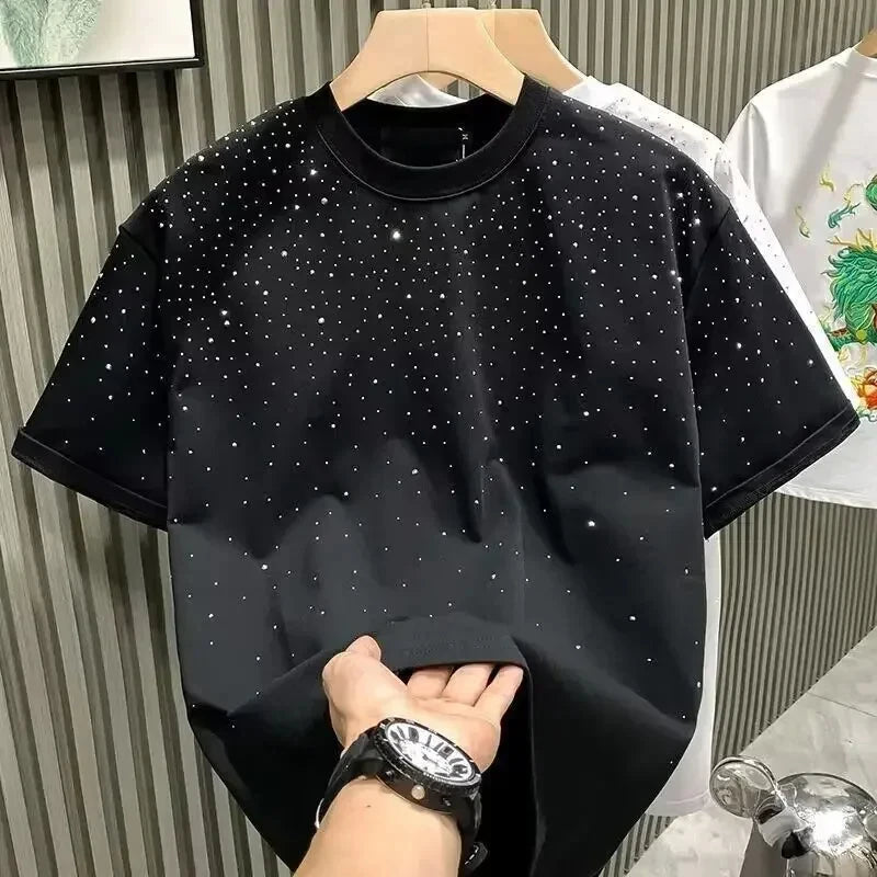 Rhinestone Rivet Tee