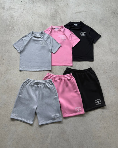 NOX STUDIO Shorts Suit Summer Casual Two Piece Set