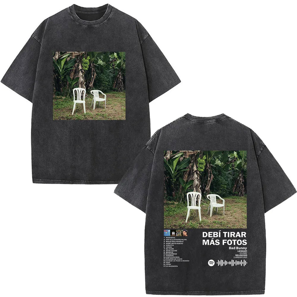 Washed Vintage Bad Bunny Tee`s