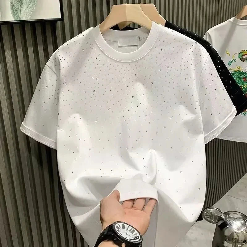 Rhinestone Rivet Tee