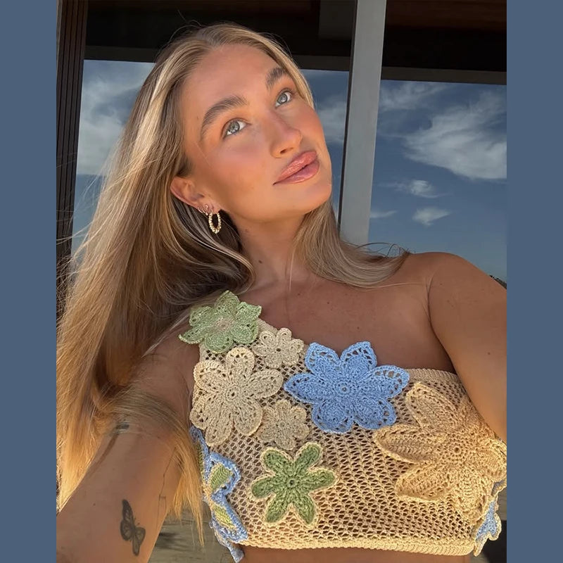 Crochet Mini Dress