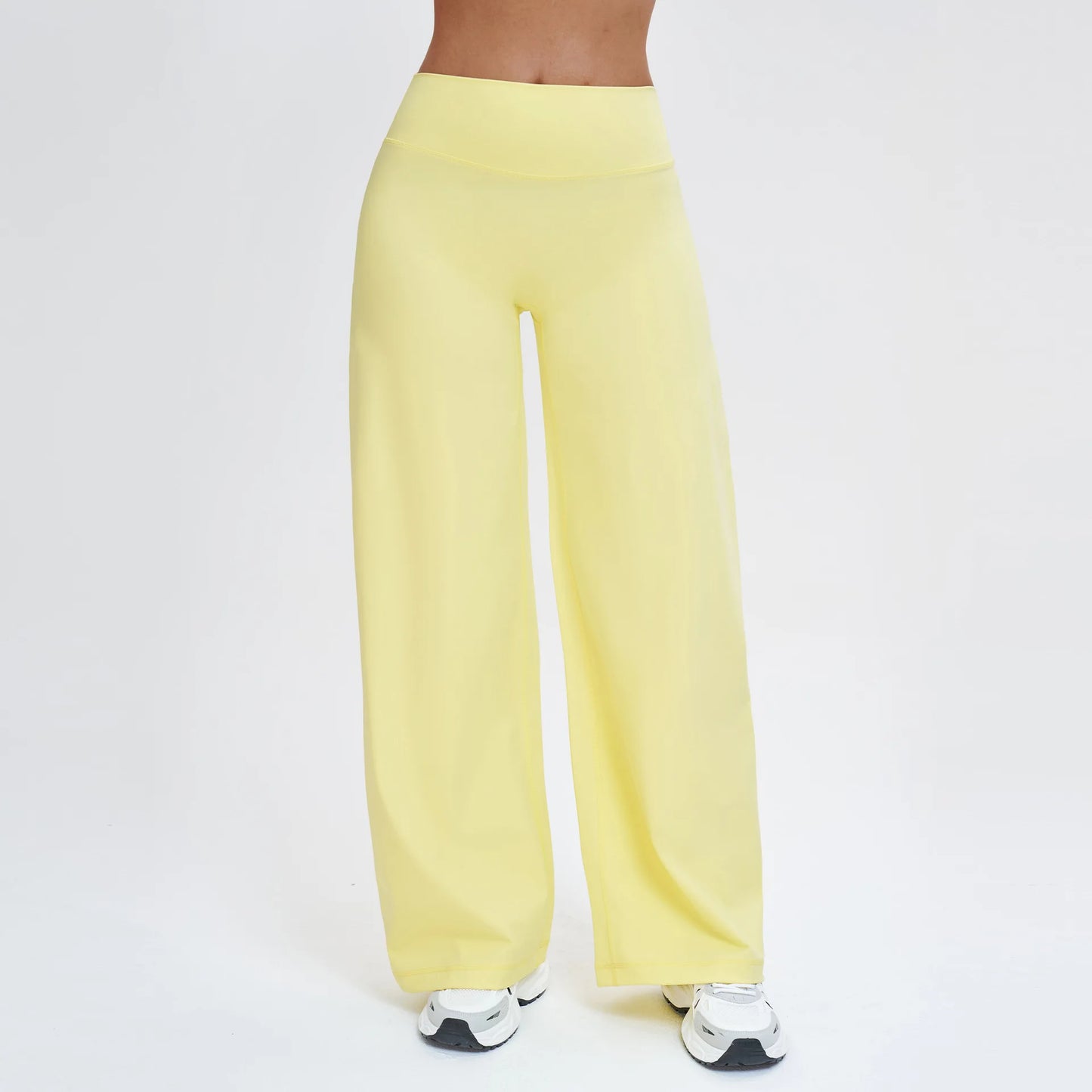 Yoga Pants Women's Soft Straight Leg Pants Yoga Bell-bottoms Sweatpant Straight Breathable Gym Runing Casual Wide-leg Pants