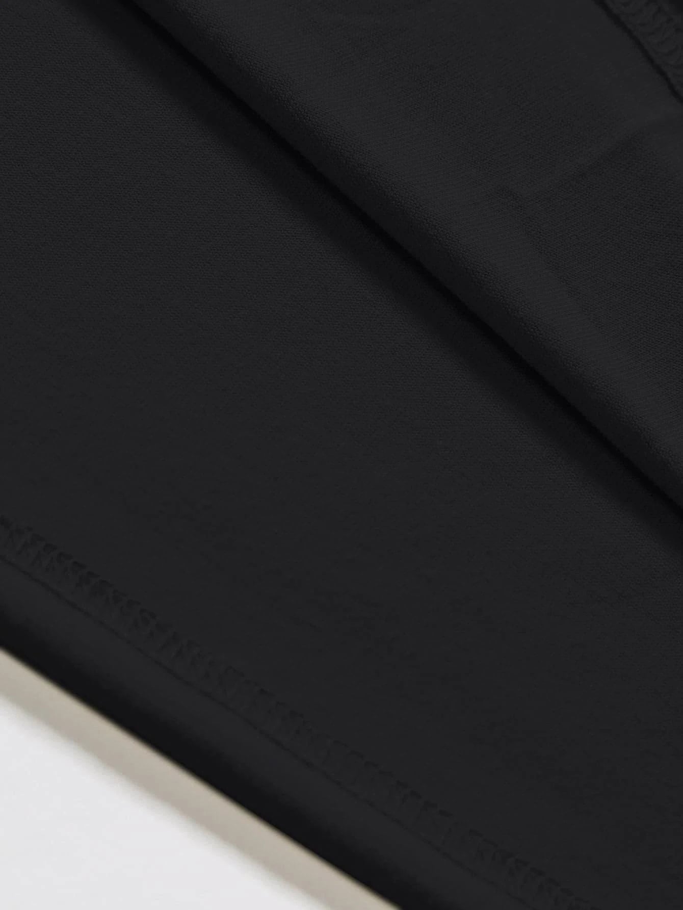 T-shirt London Elastic Text, T-shirt graphique à police audacieuse, Convient aux vêtements de style urbain pour hommes, Convient à toutes les saisons, Confortable et ajusté, Cadeau idéal