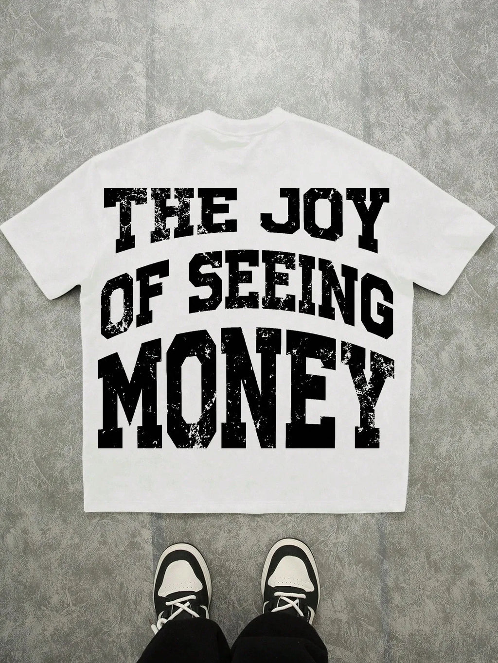 Dark Money Letter 3D Tee