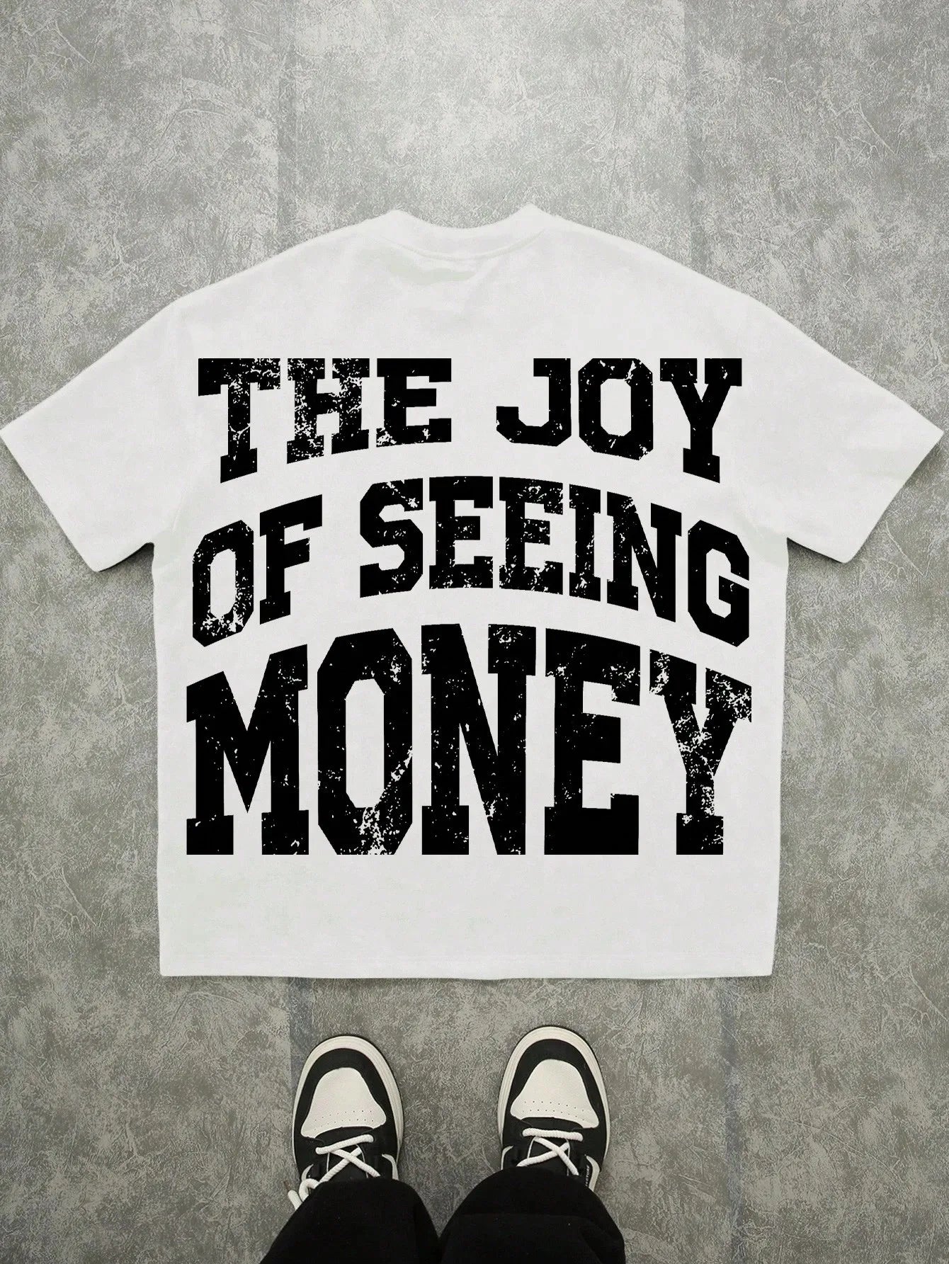 Dark Money Letter 3D Tee