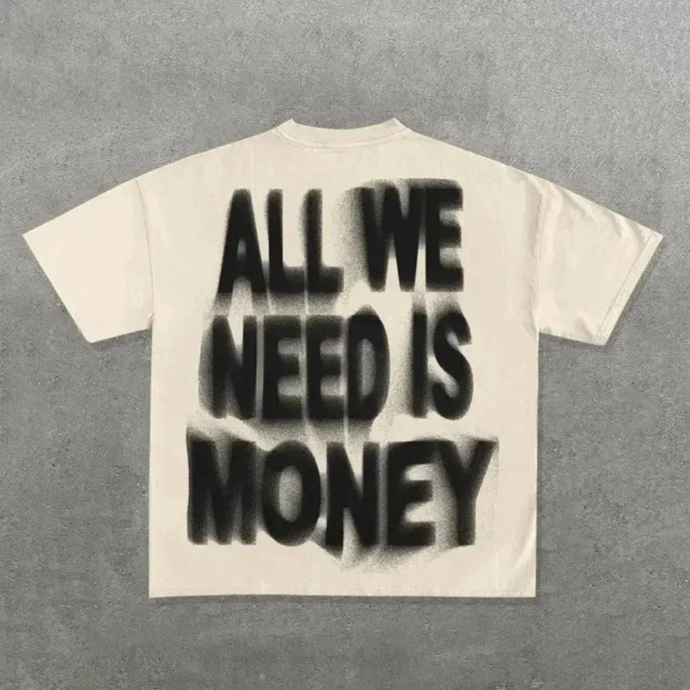 Y2K Streetwear Graphic Tee