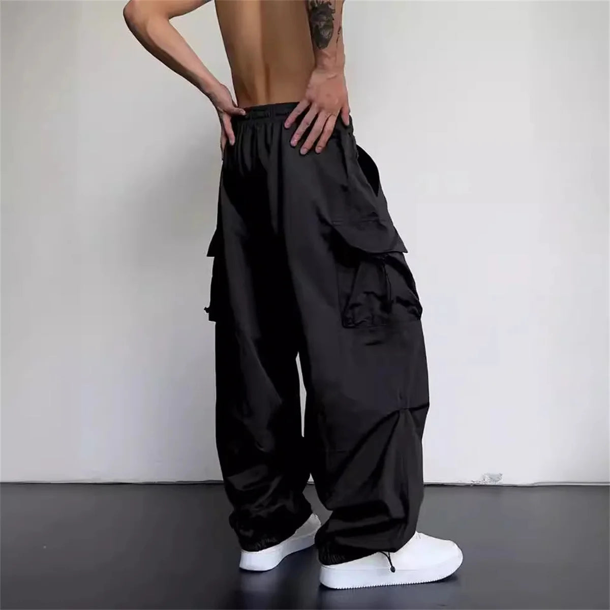 Multi-Pocket Cargo Trousers