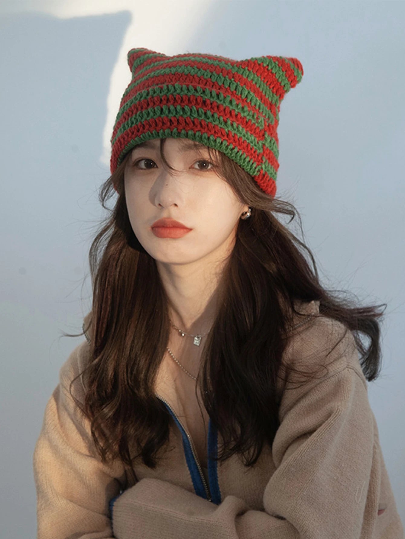 Cat Ear Knit Beanie