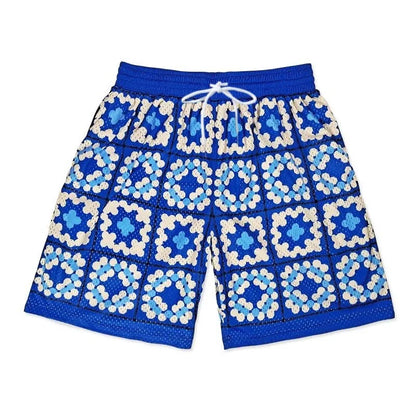 Men's Sports and Fitness Beach Basketball Shorts, Fashionable Breathable Quick Drying Shorts, 3D Printed Quick Drying Shorts