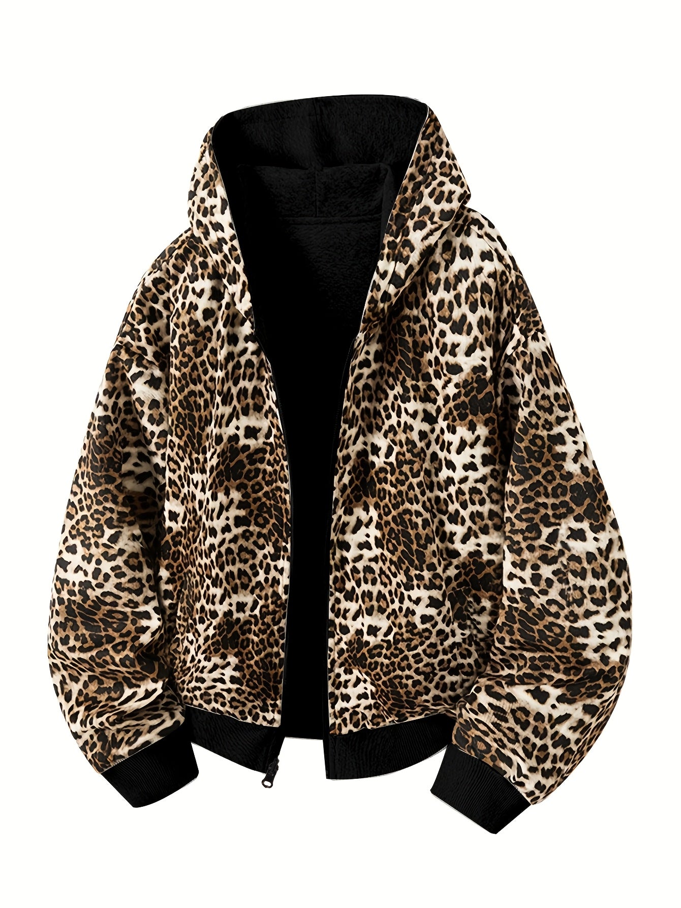 Phantom Leopard Zip Hoodie