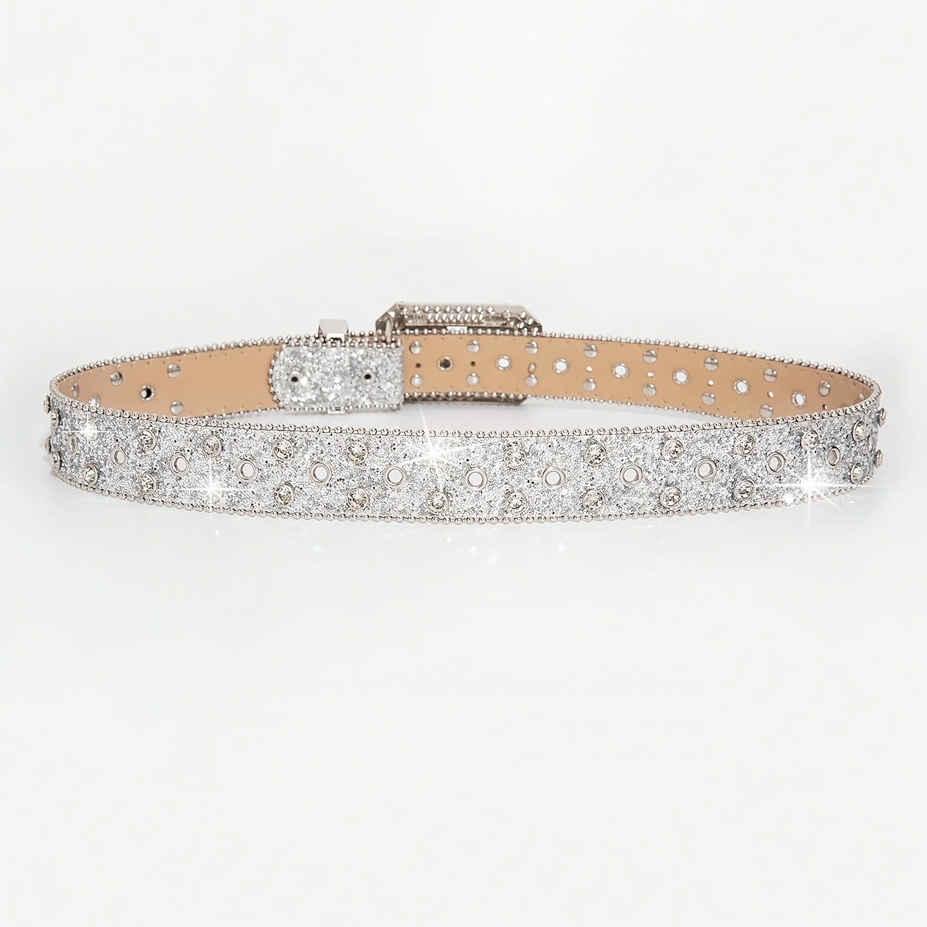 Nox Rhinestone Belt Buckle