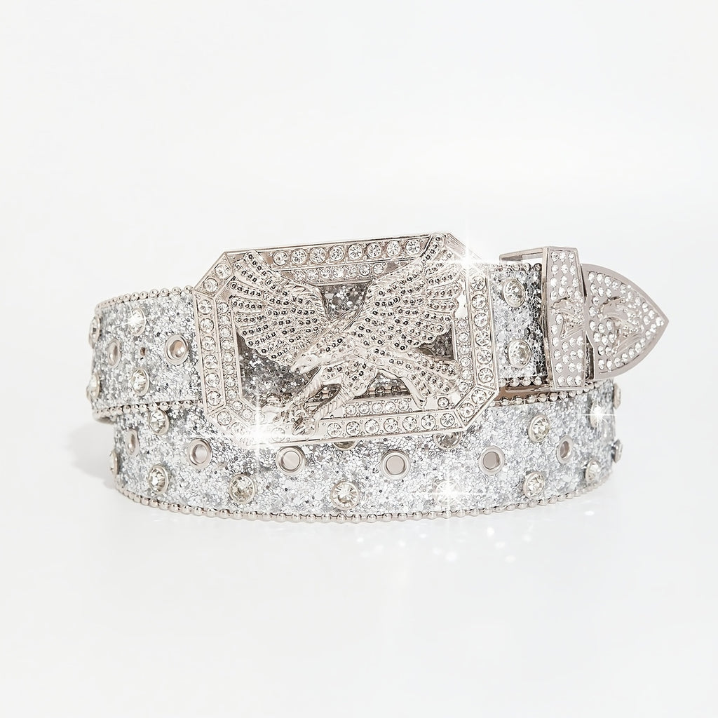 Nox Rhinestone Belt Buckle