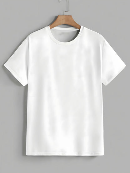 Men'S Casual Short Sleeve T-Shirt White, Men'S 3D Digital Print T-Shirt, Streetwear Style Hip Hop T-Shirt Rapper Graphic Tees, Men'S Short Sleeve T-Shirt, Casual Men'S T-Shirt Crew Neck Short Sleeve